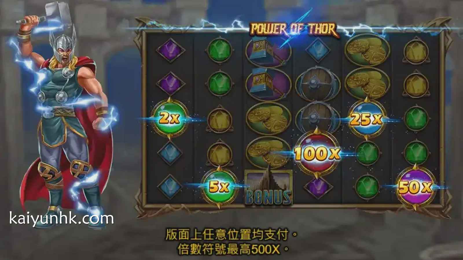 开云电子《雷神之锤》老虎机，51000倍爆率赔付不容错过